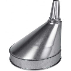 Funnel King - Oil Funnels & Can Oiler Accessories Type: Funnel Material: Galvanized Steel - Eagle Tool & Supply