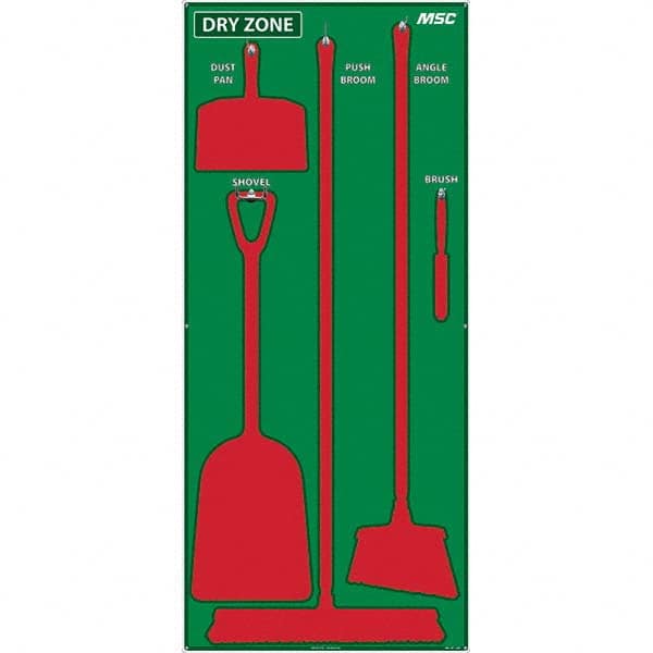 NMC - 30 x 68" Aluminum Composite Panel Shadow Board - Eagle Tool & Supply