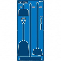 NMC - 30 x 68" Aluminum Composite Panel Shadow Board - Eagle Tool & Supply