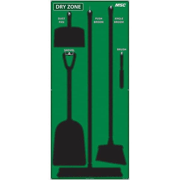 NMC - 30 x 68" Aluminum Composite Panel Shadow Board - Eagle Tool & Supply