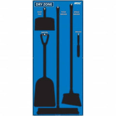 NMC - 30 x 68" Aluminum Shadow Board - Eagle Tool & Supply