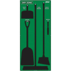 NMC - 30 x 68" Aluminum Shadow Board - Eagle Tool & Supply