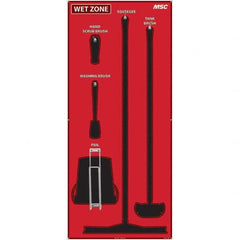 NMC - 30 x 68" Aluminum Shadow Board - Eagle Tool & Supply