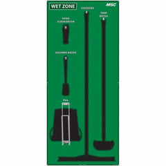 NMC - 30 x 68" Aluminum Shadow Board - Eagle Tool & Supply