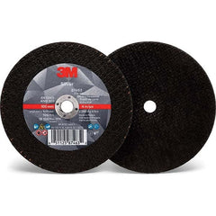 3M - 4 x 0.05, 3/8" Hole 60 Grit Ceramic Cutoff Wheel - Eagle Tool & Supply