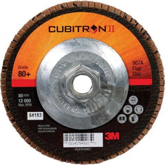 3M - Flap Discs Abrasive Type: Coated Flap Disc Type: Type 27 - Eagle Tool & Supply