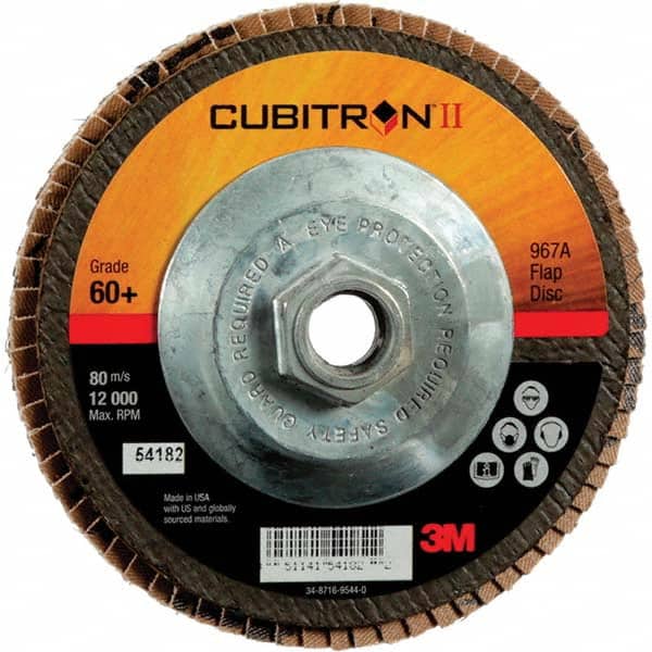 3M - Flap Discs Abrasive Type: Coated Flap Disc Type: Type 27 - Eagle Tool & Supply
