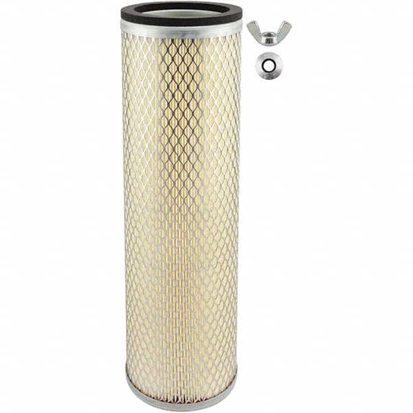 Baldwin Filters - 14" OAL x 4-15/32" OD Automotive Air Filter - Eagle Tool & Supply