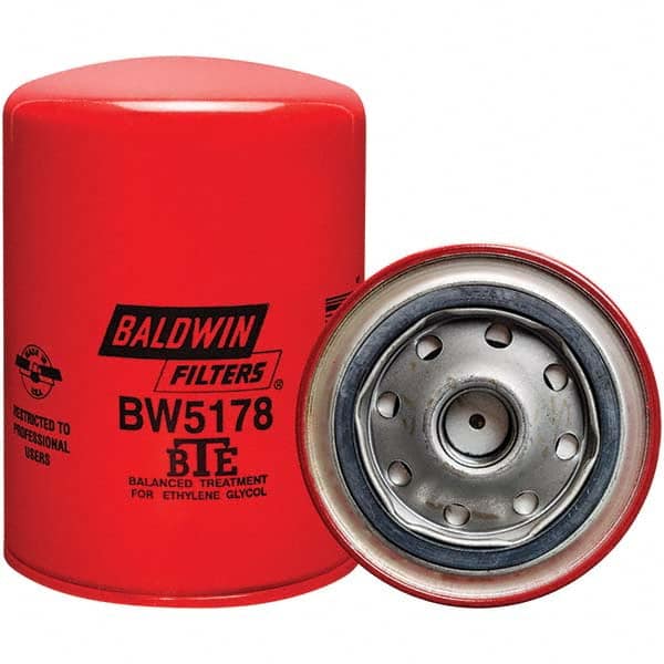 Baldwin Filters - 3/4 Thread 5-3/8" OAL x 3-11/16" OD Automotive Coolant Filter - Eagle Tool & Supply