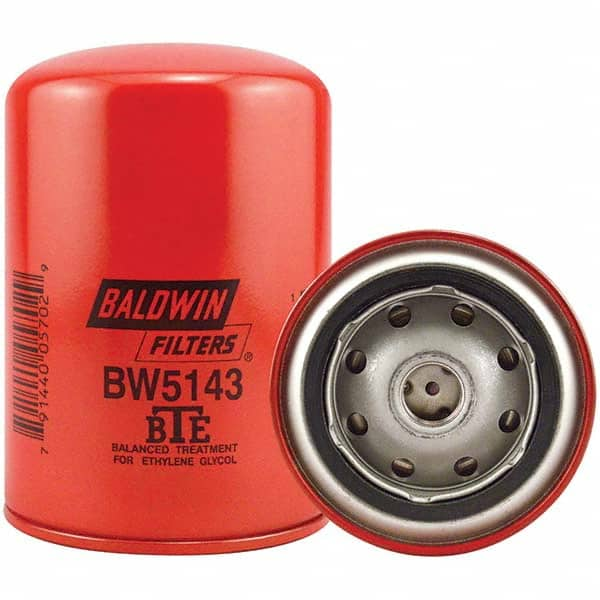 Baldwin Filters - 11/16 Thread 5-3/8" OAL x 3-11/16" OD Automotive Coolant Filter - Eagle Tool & Supply