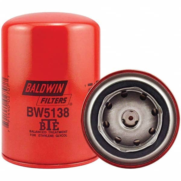 Baldwin Filters - 11/16 Thread 5-3/8" OAL x 3-11/16" OD Automotive Coolant Filter - Eagle Tool & Supply