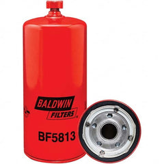Baldwin Filters - 1 Thread 8-13/16" OAL x 3-11/16" OD Automotive Fuel/Water Separator Element - Eagle Tool & Supply