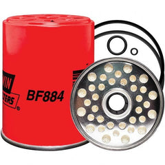 Baldwin Filters - 4-7/16" OAL x 3-15/32" OD Automotive Fuel Filter - Eagle Tool & Supply