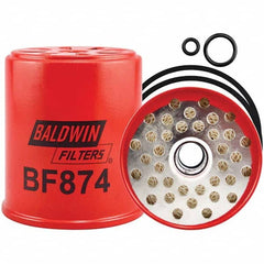 Baldwin Filters - 3-13/16" OAL x 3-15/32" OD Automotive Fuel Filter - Eagle Tool & Supply