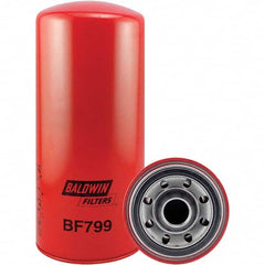 Baldwin Filters - 1-3/8 Thread 12-3/32" OAL x 5-3/8" OD Automotive Fuel Filter - Eagle Tool & Supply