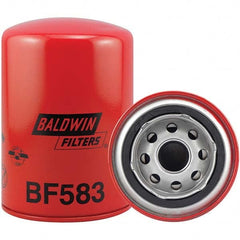 Baldwin Filters - 15/16 Thread 5-3/8" OAL x 3-11/16" OD Automotive Fuel Filter - Eagle Tool & Supply