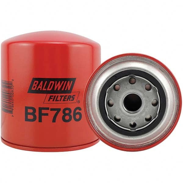 Baldwin Filters - 7/8 Thread 4-11/16" OAL x 4-1/4" OD Automotive Fuel Filter - Eagle Tool & Supply