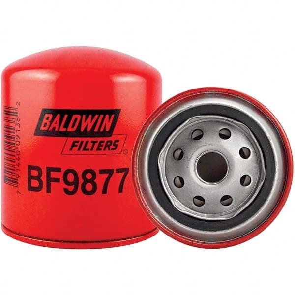 Baldwin Filters - 3/4 Thread 4-11/32" OAL x 3-11/16" OD Automotive Fuel Filter - Eagle Tool & Supply