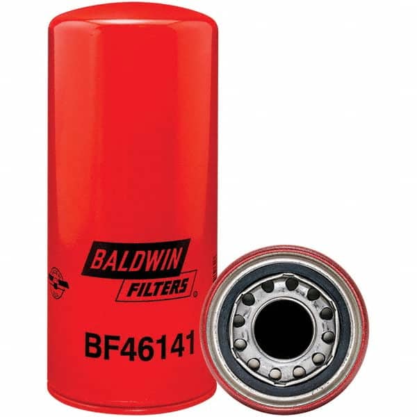 Baldwin Filters - 1-3/8 Thread 8-3/4" OAL x 3-11/16" OD Automotive Fuel Filter - Eagle Tool & Supply