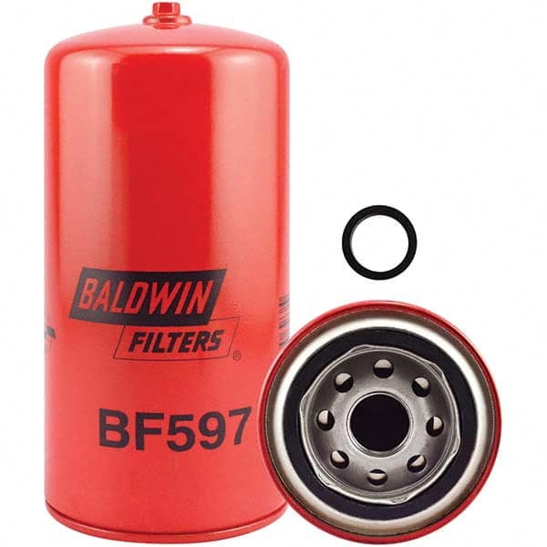 Baldwin Filters - 15/16 Thread 7-17/32" OAL x 3-11/16" OD Automotive Fuel Filter - Eagle Tool & Supply
