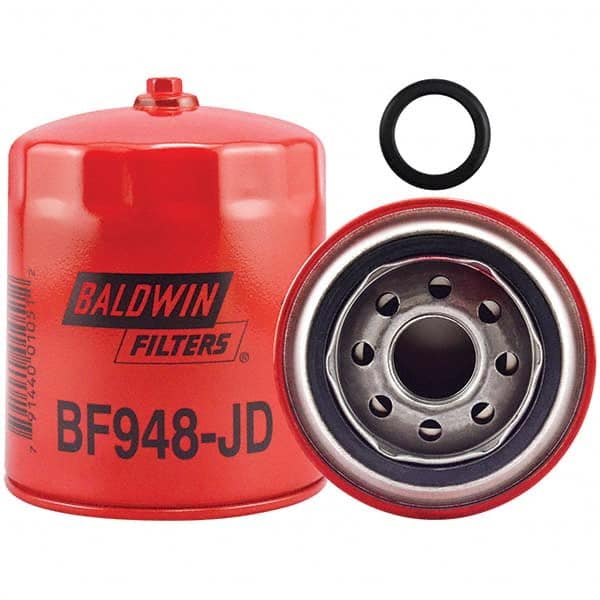 Baldwin Filters - 1 Thread 4-11/16" OAL x 3-11/16" OD Automotive Fuel Filter - Eagle Tool & Supply