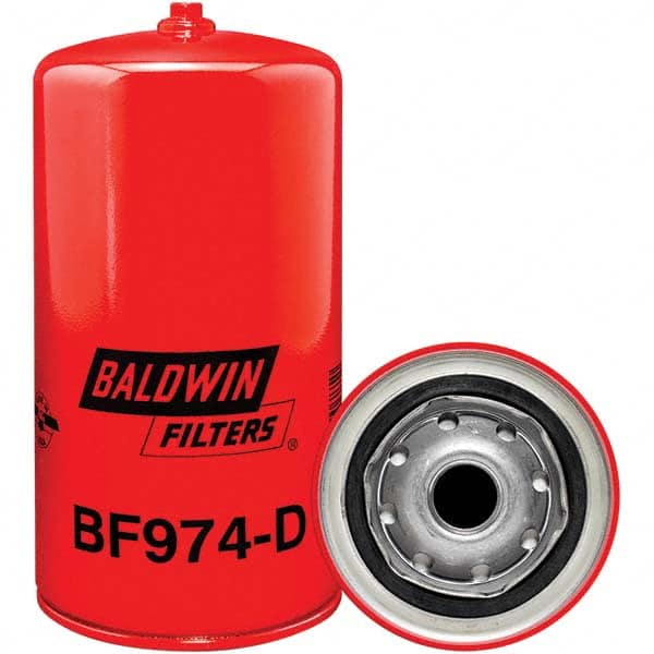 Baldwin Filters - 13/16 Thread 7-7/16" OAL x 3-11/16" OD Automotive Fuel Filter - Eagle Tool & Supply