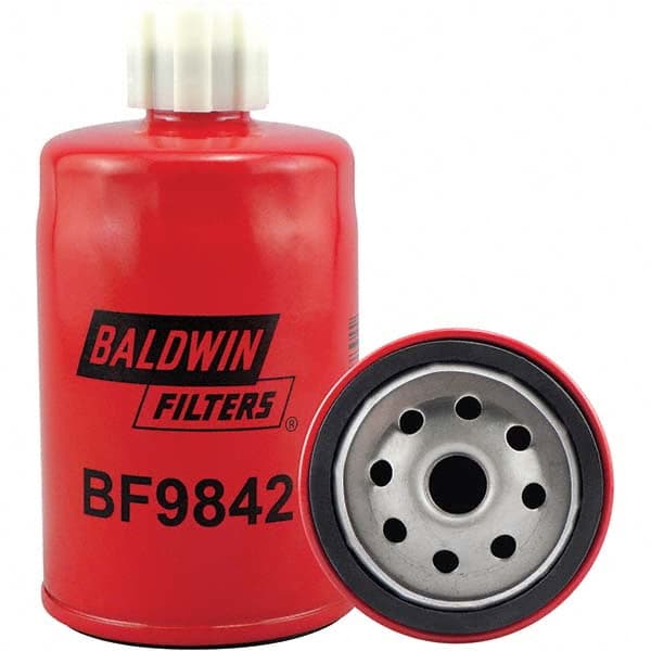 Baldwin Filters - M16 x 1.5 Thread 5-25/32" OAL x 3-1/16" OD Automotive Fuel Filter - Eagle Tool & Supply