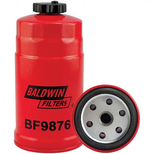Baldwin Filters - 1 Thread 6-21/32" OAL x 3-1/4" OD Automotive Fuel Filter - Eagle Tool & Supply