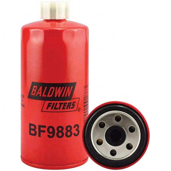 Baldwin Filters - M16 x 1.5 Thread 7-15/32" OAL x 3-9/32" OD Automotive Fuel Filter - Eagle Tool & Supply