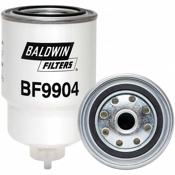 Baldwin Filters - 3/4 Thread 6-9/32" OAL x 3-3/4" OD Automotive Fuel Filter - Eagle Tool & Supply