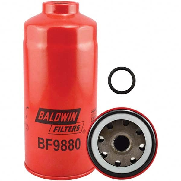 Baldwin Filters - 1 Thread 9-11/16" OAL x 4-11/32" OD Automotive Fuel Filter - Eagle Tool & Supply