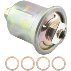 Baldwin Filters - 3-31/32" OAL x 2-17/32" OD Automotive Fuel Filter - Eagle Tool & Supply