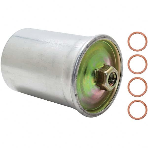 Baldwin Filters - 5-1/8" OAL x 3-5/32" OD Automotive Fuel Filter - Eagle Tool & Supply