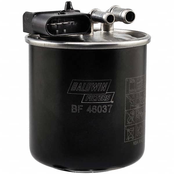 Baldwin Filters - 4-27/32" OAL x 3-17/32" OD Automotive Fuel Filter - Eagle Tool & Supply