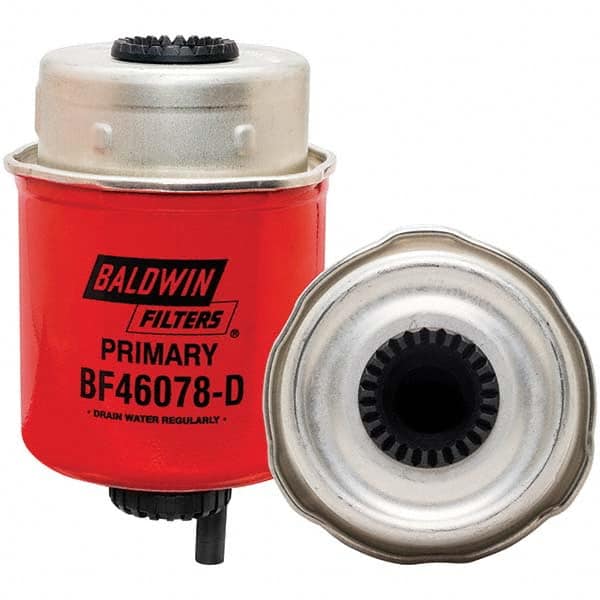 Baldwin Filters - 5-9/32" OAL x 3-1/8" OD Automotive Fuel Filter - Eagle Tool & Supply