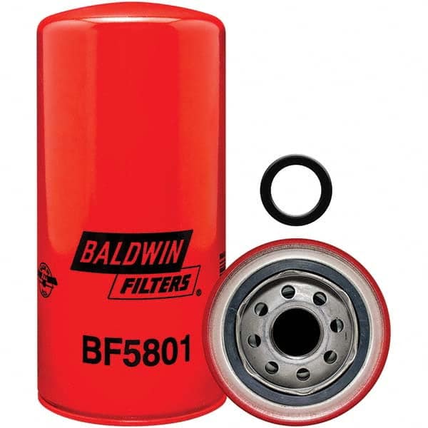 Baldwin Filters - 1 Thread 8-1/32" OAL x 3-11/16" OD Automotive Fuel Filter - Eagle Tool & Supply