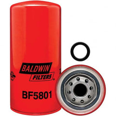 Baldwin Filters - 1 Thread 8-1/32" OAL x 3-11/16" OD Automotive Fuel Filter - Eagle Tool & Supply