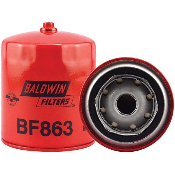 Baldwin Filters - 13/16 Thread 4-11/16" OAL x 3-11/16" OD Automotive Fuel Filter - Eagle Tool & Supply