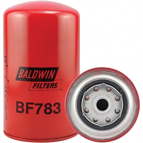 Baldwin Filters - 3/4 Thread 7-11/32" OAL x 4-1/4" OD Automotive Fuel Filter - Eagle Tool & Supply
