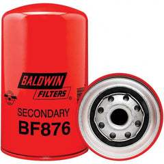 Baldwin Filters - 7/8 Thread 7-11/32" OAL x 4-1/4" OD Automotive Fuel Filter - Eagle Tool & Supply