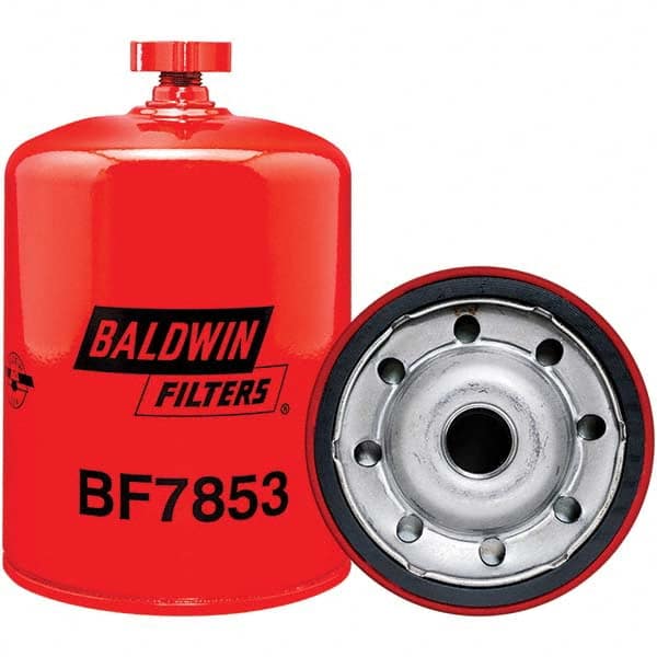 Baldwin Filters - 7/8 Thread 6-11/16" OAL x 4-1/4" OD Automotive Fuel Filter - Eagle Tool & Supply
