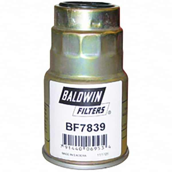 Baldwin Filters - 3/4 Thread 4-25/32" OAL x 2-3/32" OD Automotive Fuel Filter - Eagle Tool & Supply