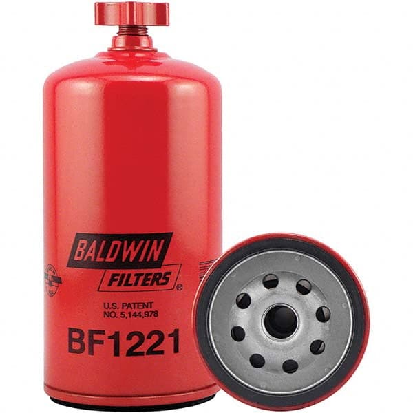 Baldwin Filters - M16 x 1.5 Thread 6-21/32" OAL x 3-1/32" OD Automotive Fuel/Water Separator Element - Eagle Tool & Supply