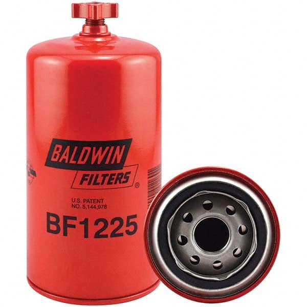 Baldwin Filters - 1 Thread 7-3/8" OAL x 3-11/16" OD Automotive Fuel/Water Separator Element - Eagle Tool & Supply