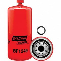 Baldwin Filters - 1 Thread 8-29/32" OAL x 3-11/16" OD Automotive Fuel/Water Separator Element - Eagle Tool & Supply