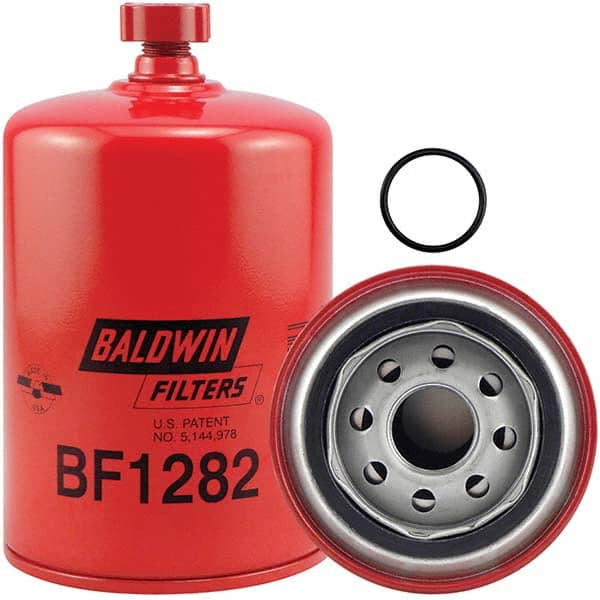 Baldwin Filters - 1 Thread 6-5/32" OAL x 3-11/16" OD Automotive Fuel/Water Separator Element - Eagle Tool & Supply