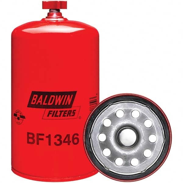 Baldwin Filters - 1 Thread 8-9/32" OAL x 4-1/4" OD Automotive Fuel/Water Separator Element - Eagle Tool & Supply