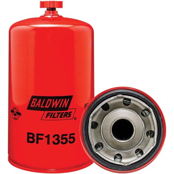 Baldwin Filters - 1-1/4 Thread 8-29/32" OAL x 4-11/16" OD Automotive Fuel/Water Separator Element - Eagle Tool & Supply