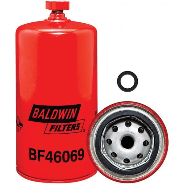 Baldwin Filters - 7-31/32" OAL x 3-23/32" OD Automotive Fuel/Water Separator Element - Eagle Tool & Supply