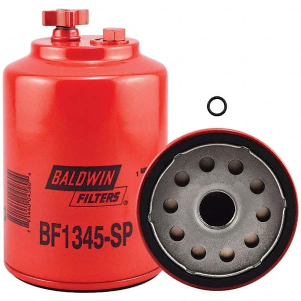 Baldwin Filters - 1 Thread 6-9/16" OAL x 4-1/4" OD Automotive Fuel/Water Separator Element - Eagle Tool & Supply